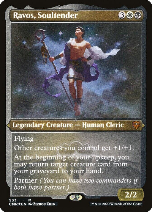 Image for Ravos, Soultender (Foil Etched) (533) (CMR) - Magic: The Gathering