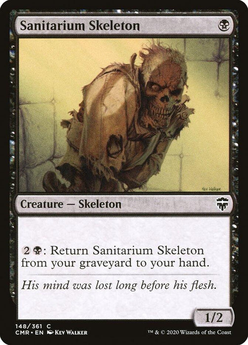 Image for Sanitarium Skeleton (148) (CMR) - Magic: The Gathering