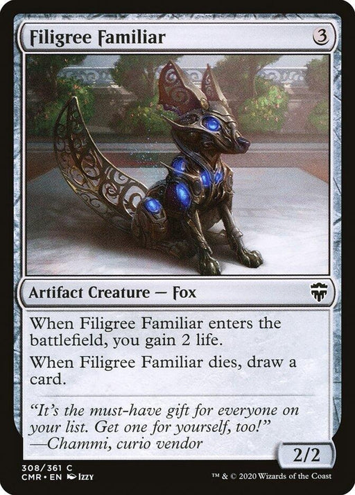 Image for Filigree Familiar (308) (CMR) - Magic: The Gathering