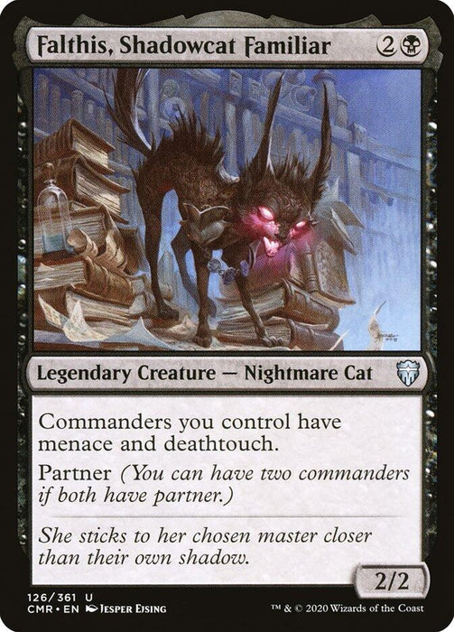 Image for Falthis, Shadowcat Familiar (126) (CMR) - Magic: The Gathering