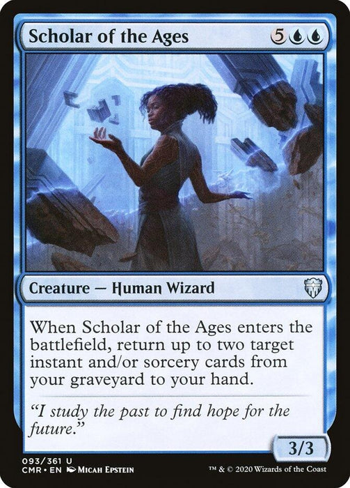 Image for Scholar of the Ages (93) (CMR) - Magic: The Gathering