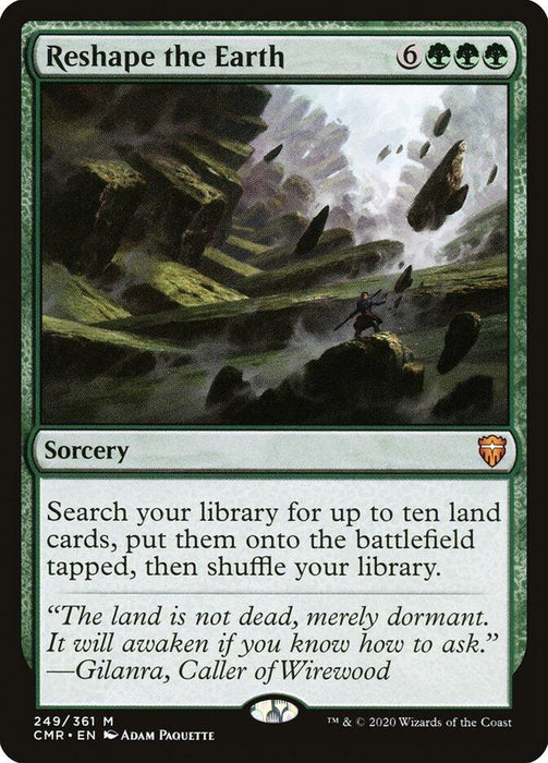 Image for Reshape the Earth (249) (CMR) - Magic: The Gathering
