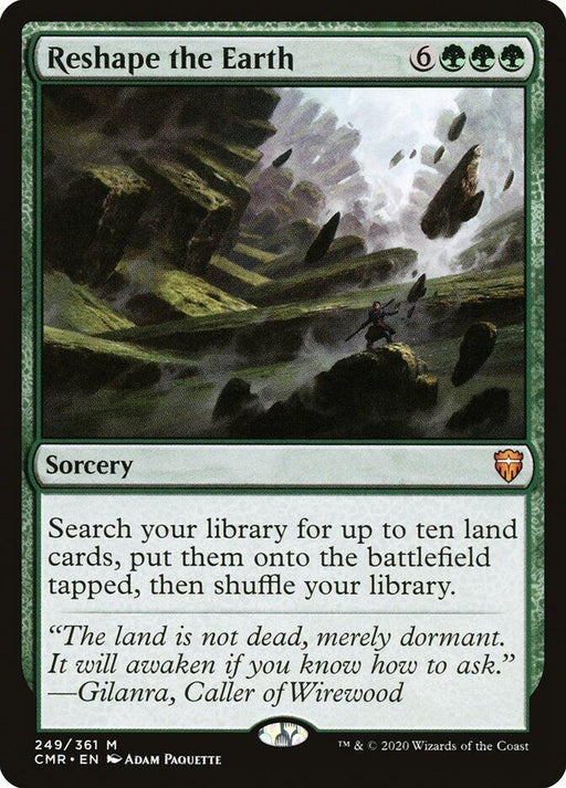 Image for Reshape the Earth (249) (CMR) - Magic: The Gathering
