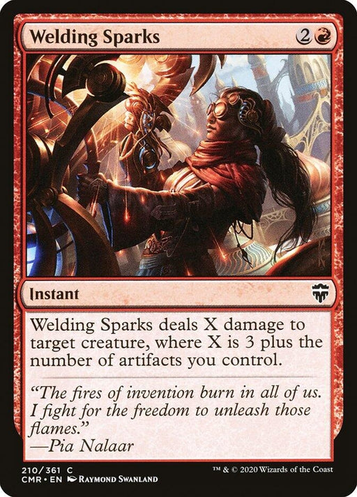 Image for Welding Sparks (210) (CMR) - Magic: The Gathering