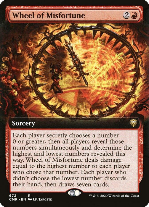 Wheel of Misfortune (Extended Art) (672) (CMR)