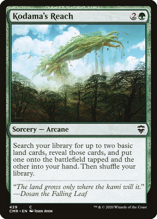 Image for Kodama's Reach (429) (CMR) - Magic: The Gathering