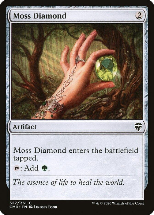 Image for Moss Diamond (327) (CMR) - Magic: The Gathering