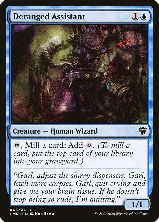 Image for Deranged Assistant (65) (CMR) - Magic: The Gathering