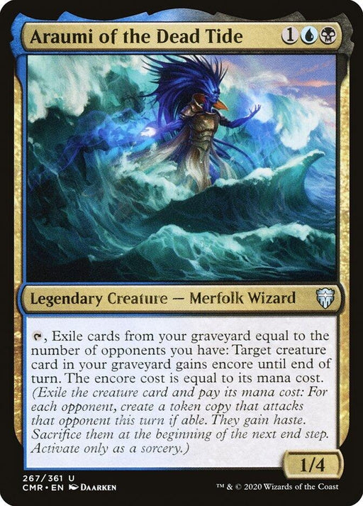 Image for Araumi of the Dead Tide (267) (CMR) - Magic: The Gathering