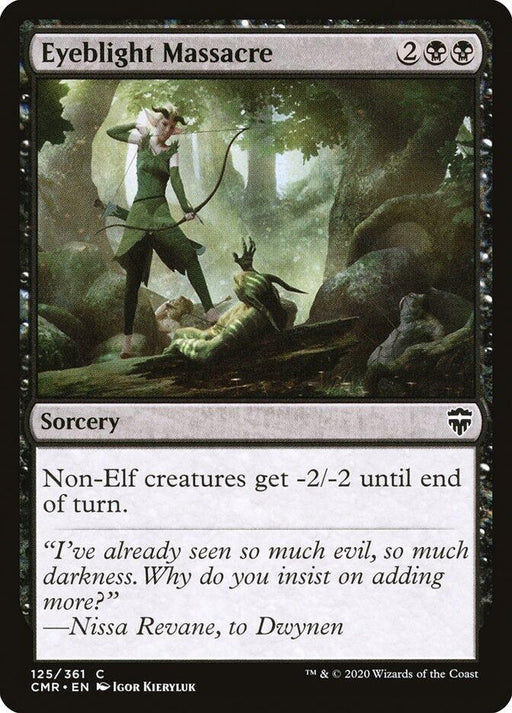 Image for Eyeblight Massacre (125) (CMR) - Magic: The Gathering