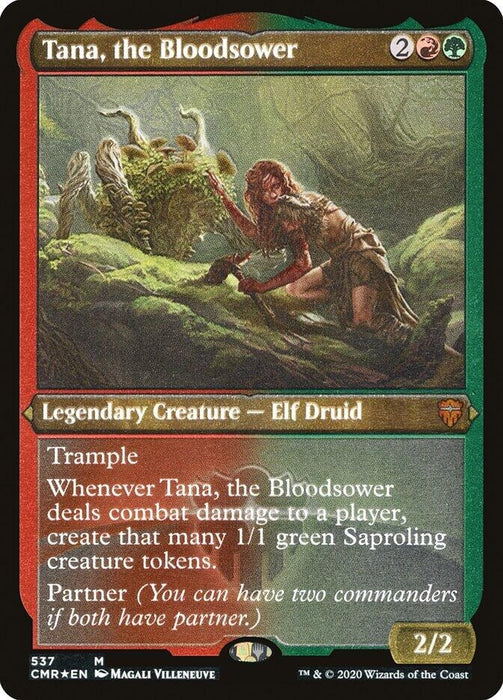 Image for Tana, the Bloodsower (Foil Etched) (537) (CMR) - Magic: The Gathering