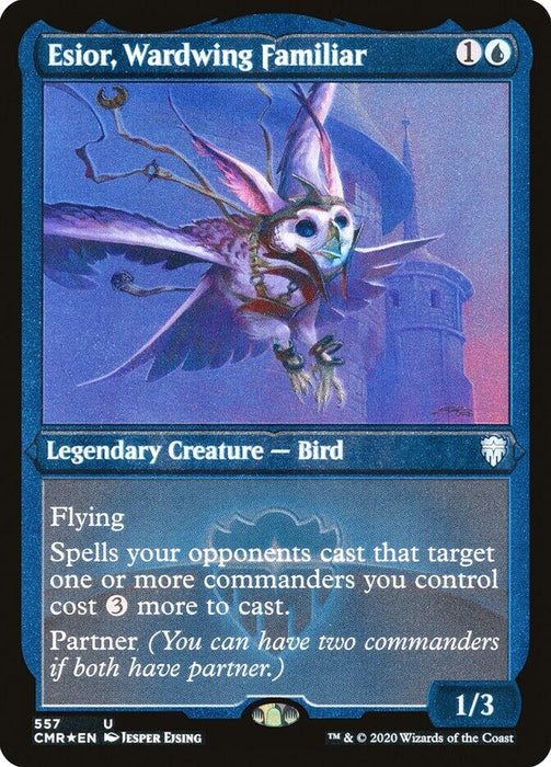 Image for Esior, Wardwing Familiar (Foil Etched) (557) (CMR) - Magic: The Gathering