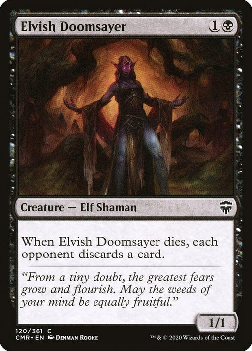 Image for Elvish Doomsayer (120) (CMR) - Magic: The Gathering