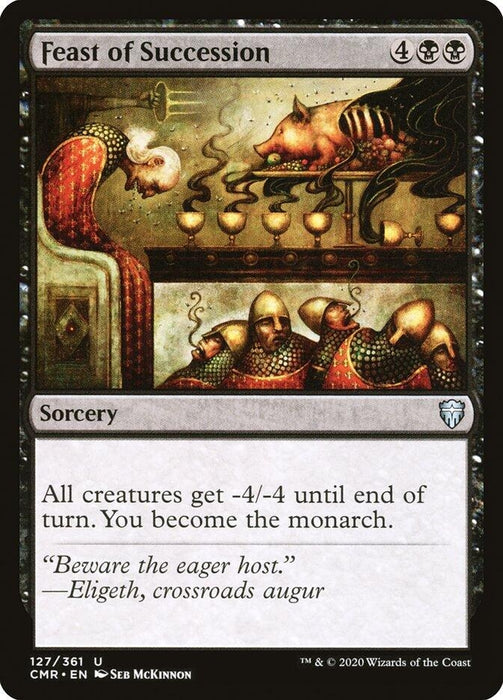 Image for Feast of Succession (127) (CMR) - Magic: The Gathering