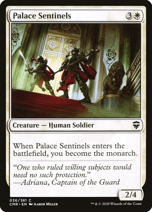 Image for Palace Sentinels (36) (CMR) - Magic: The Gathering