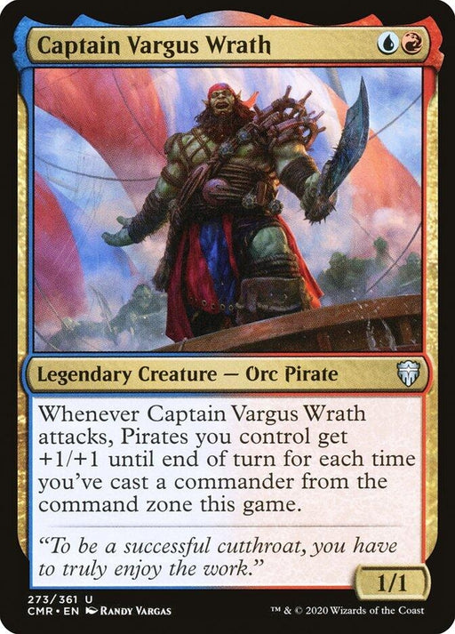 Image for Captain Vargus Wrath (273) (CMR) - Magic: The Gathering