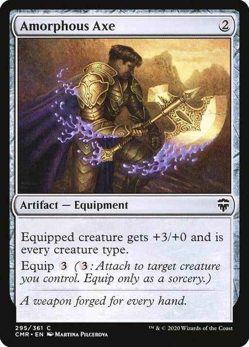 Image for Amorphous Axe (295) (CMR) - Magic: The Gathering