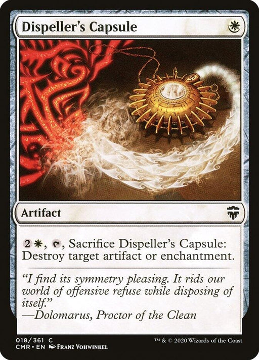 Image for Dispeller's Capsule (18) (CMR) - Magic: The Gathering