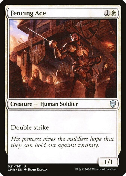 Image for Fencing Ace (21) (CMR) - Magic: The Gathering
