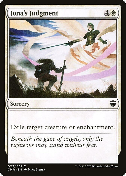Image for Iona's Judgment (25) (CMR) - Magic: The Gathering