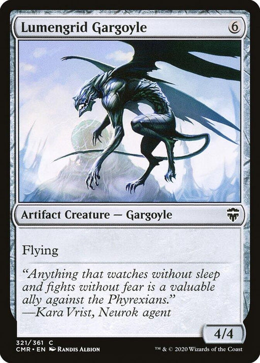 Image for Lumengrid Gargoyle (321) (CMR) - Magic: The Gathering