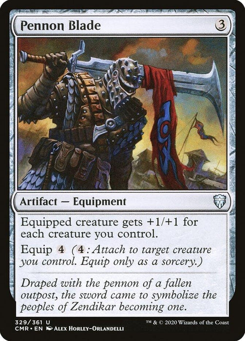 Image for Pennon Blade (329) (CMR) - Magic: The Gathering
