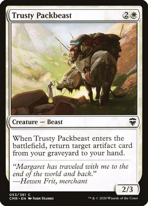 Image for Trusty Packbeast (53) (CMR) - Magic: The Gathering