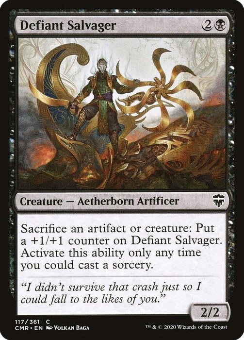 Image for Defiant Salvager (117) (CMR) - Magic: The Gathering