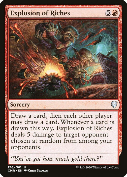 Image for Explosion of Riches (176) (CMR) - Magic: The Gathering