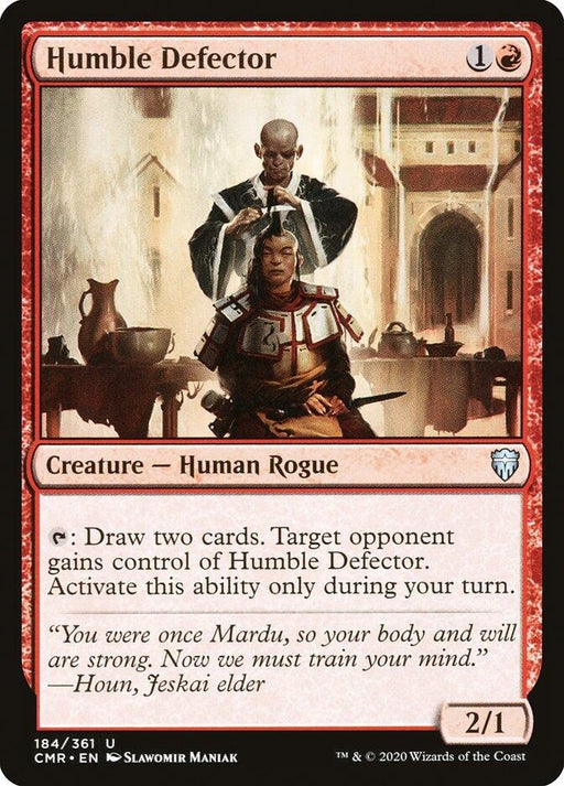 Image for Humble Defector (184) (CMR) - Magic: The Gathering