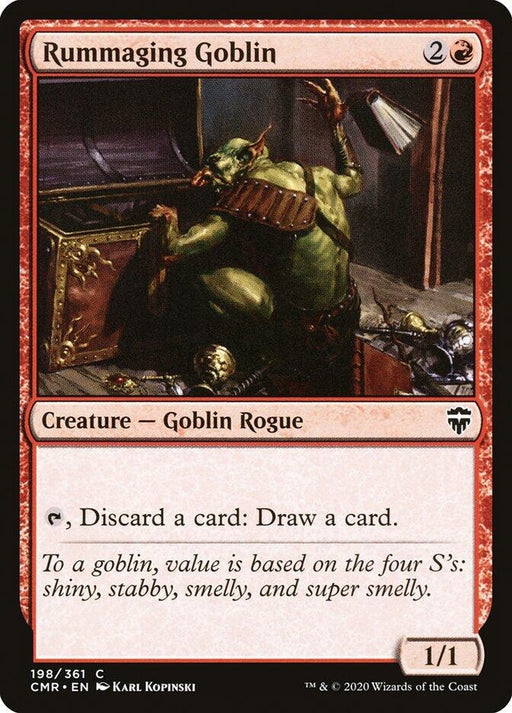Image for Rummaging Goblin (198) (CMR) - Magic: The Gathering