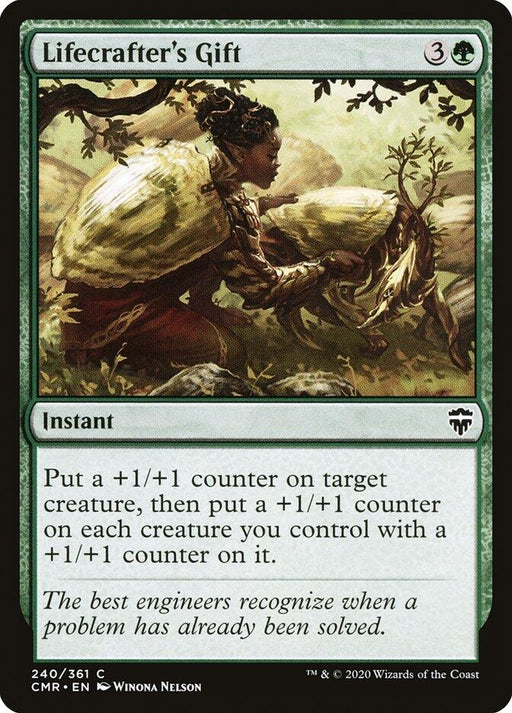 Image for Lifecrafter's Gift (240) (CMR) - Magic: The Gathering