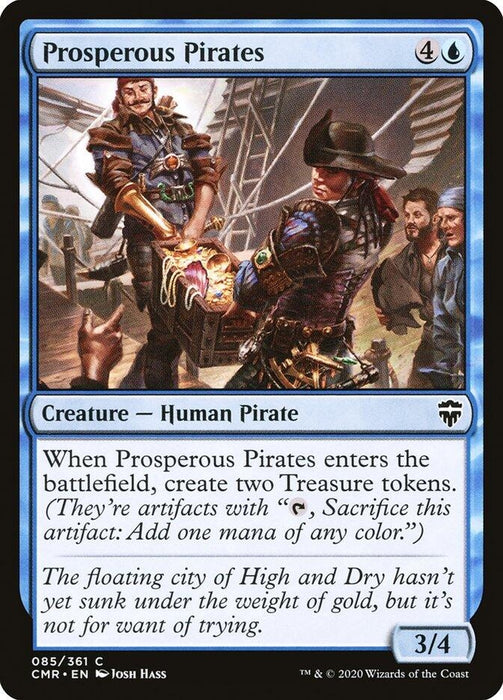Image for Prosperous Pirates (85) (CMR) - Magic: The Gathering