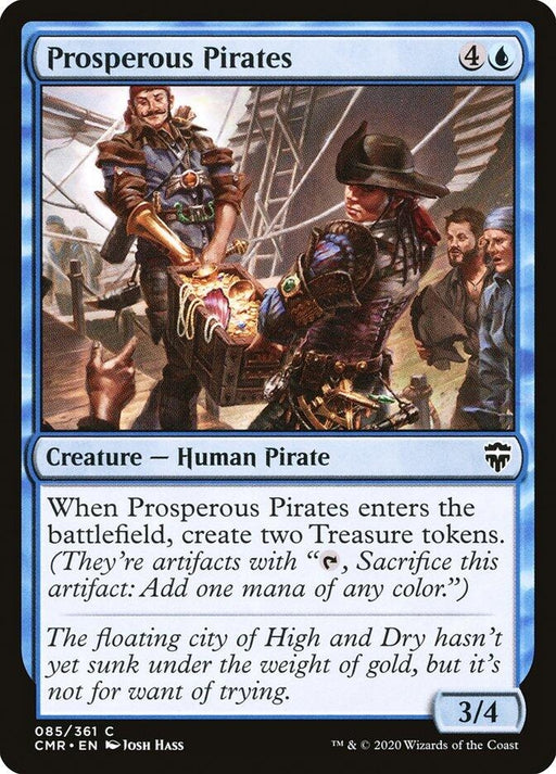 Image for Prosperous Pirates (85) (CMR) - Magic: The Gathering