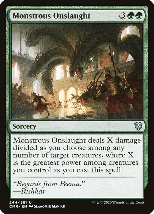 Image for Monstrous Onslaught (244) (CMR) - Magic: The Gathering