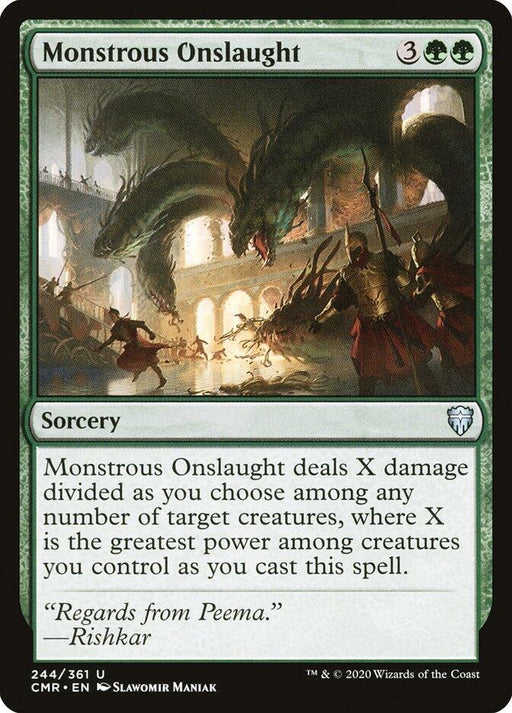 Image for Monstrous Onslaught (244) (CMR) - Magic: The Gathering