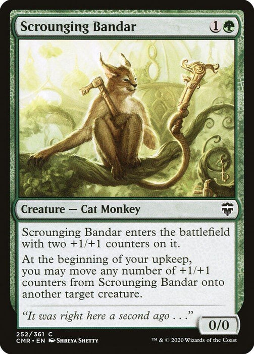 Image for Scrounging Bandar (252) (CMR) - Magic: The Gathering