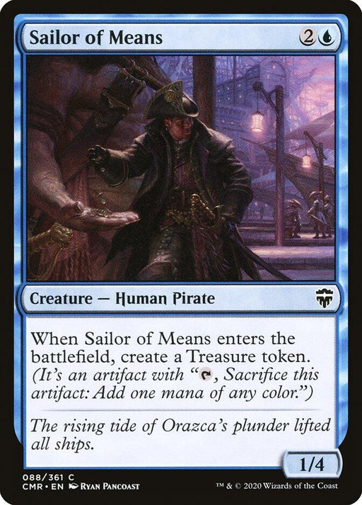 Image for Sailor of Means (88) (CMR) - Magic: The Gathering