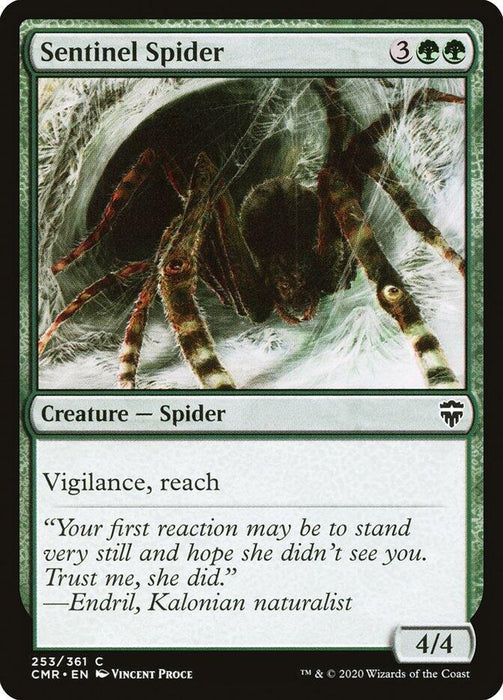 Image for Sentinel Spider (253) (CMR) - Magic: The Gathering
