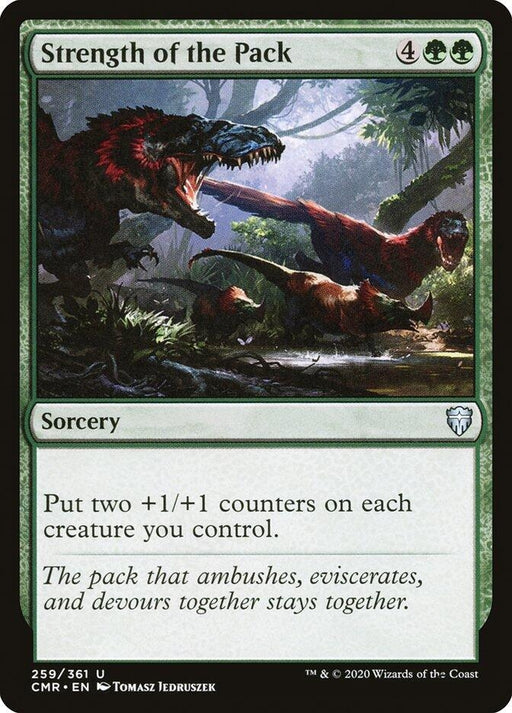 Image for Strength of the Pack (259) (CMR) - Magic: The Gathering