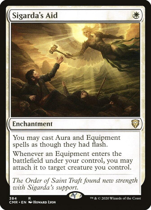 Image for Sigarda's Aid (384) (CMR) - Magic: The Gathering