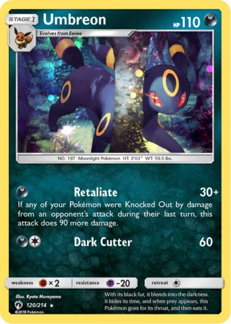 Image for Umbreon - 120/214 (Cosmos Holo) (120/214) (BLE) - Pokemon