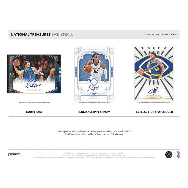 2022-23 National Treasures Basketball Hobby Box