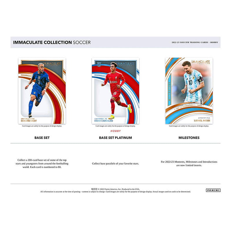 2022-23 Panini Immaculate Soccer Hobby Box