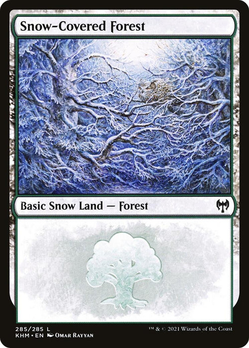 Image for Snow-Covered Forest (285) (285) (KHM) - Magic: The Gathering