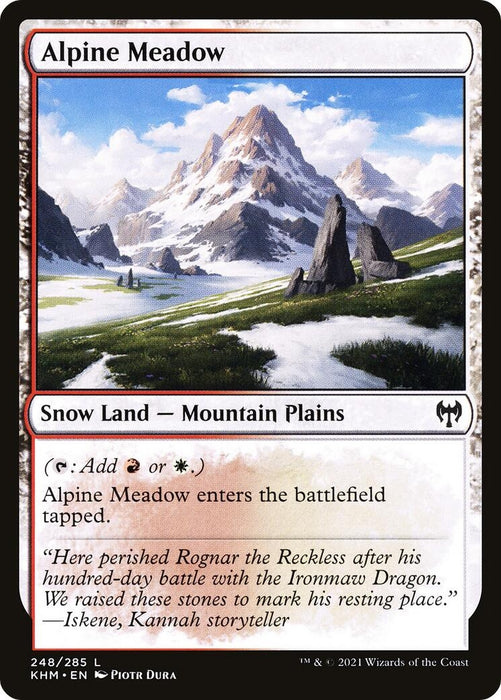 Image for Alpine Meadow (248) (KHM) - Magic: The Gathering