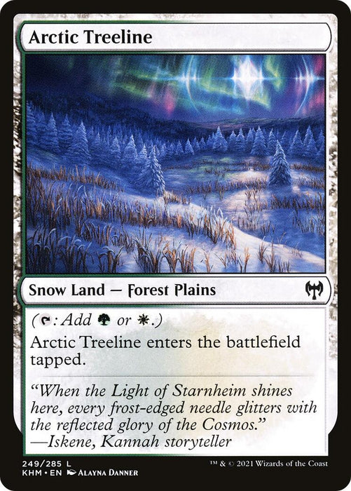 Image for Arctic Treeline (249) (KHM) - Magic: The Gathering