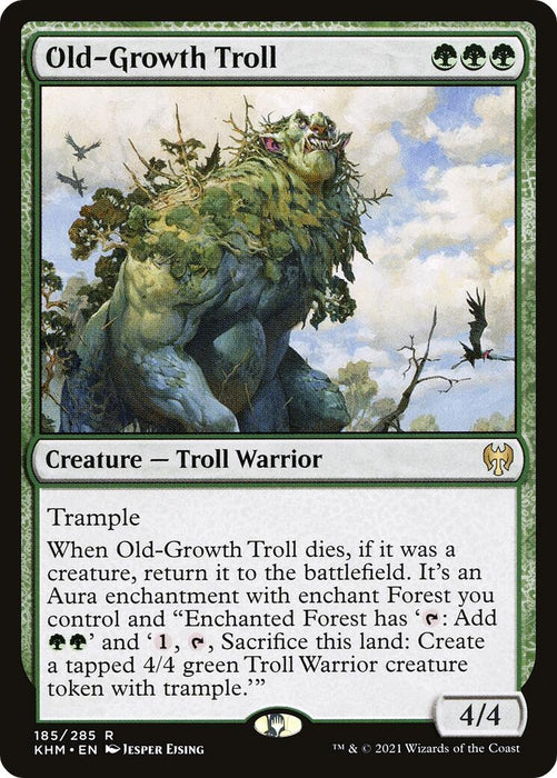 Image for Old-Growth Troll (185) (KHM) - Magic: The Gathering