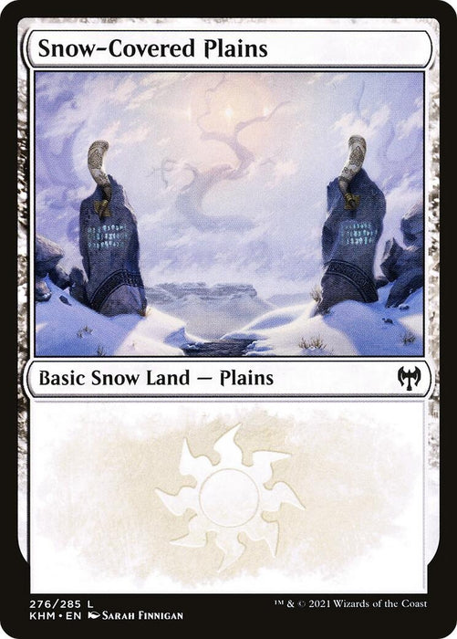 Image for Snow-Covered Plains (276) (276) (KHM) - Magic: The Gathering