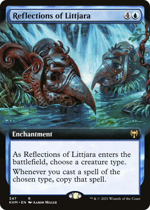 Image for Reflections of Littjara (Extended Art) (347) (KHM) - Magic: The Gathering